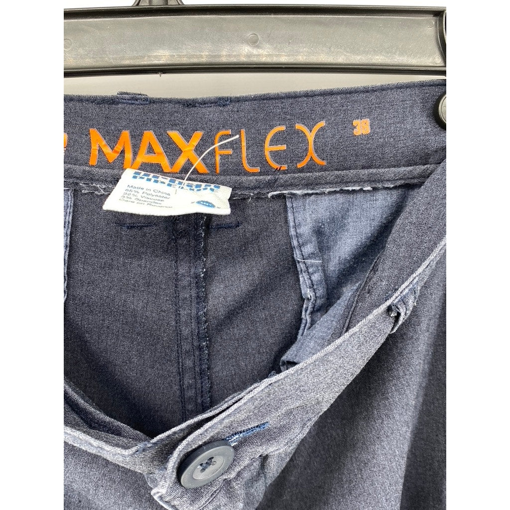 URBAN PIPELINE Men's Faded Black Max Flex Stretch Chino Shorts SZ 38
