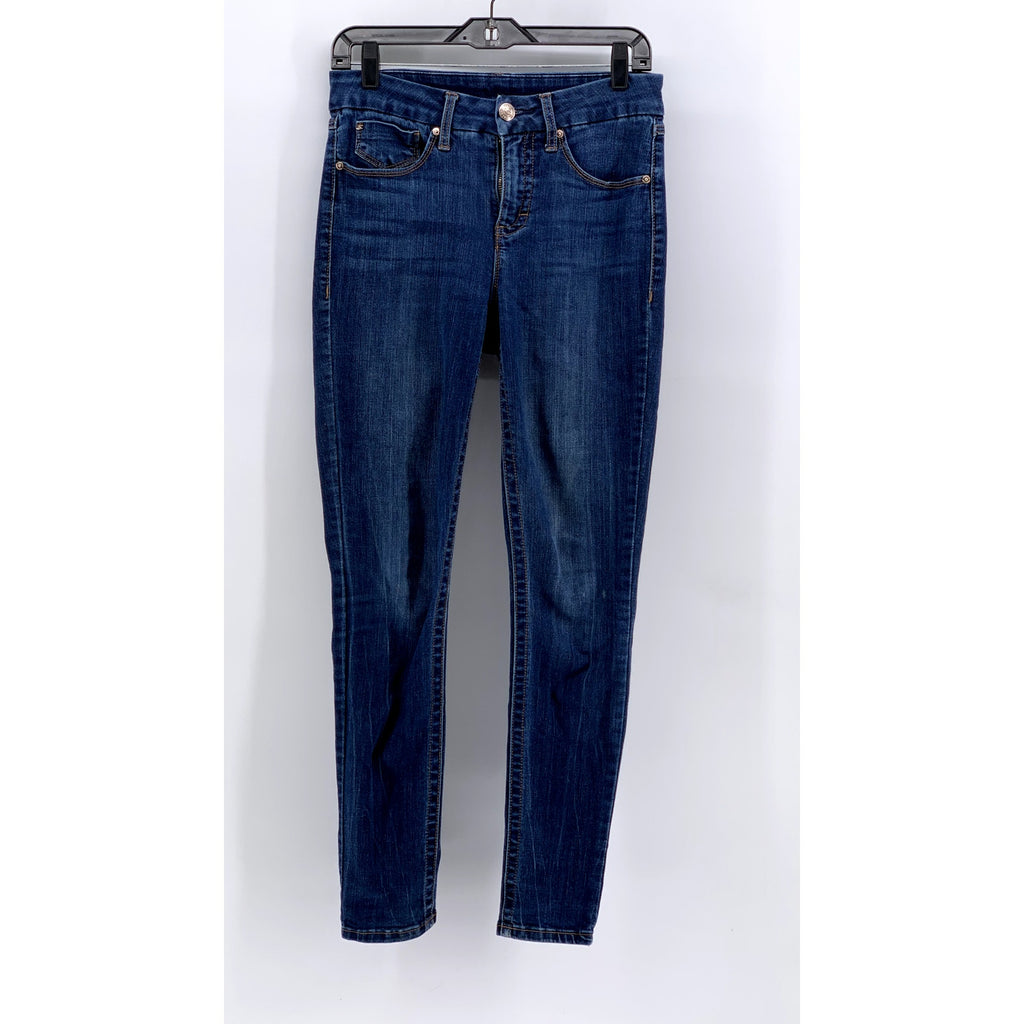 SEVEN7 Women's Avalon Blue Denim Super Skinny Jeans SZ 4