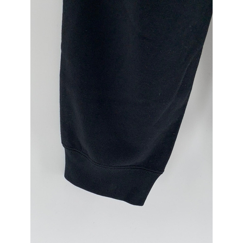 UNQLO Men's Black Solid Relaxed-Fit Pull-On Casual Sweatpants SZ M