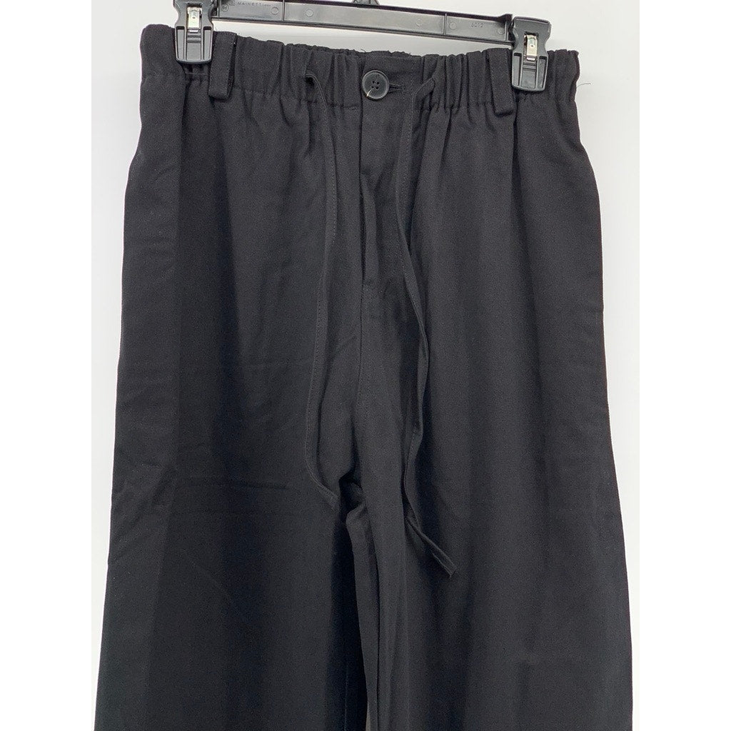 VNOOK STUDIO Women's Black Wide-Leg Relaxed Fit Pant SZ S