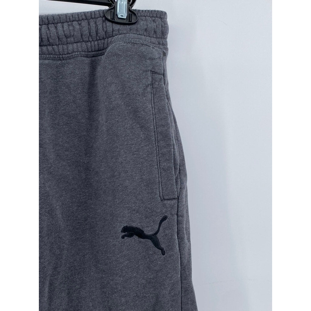 PUMA Men's Washed Black Casual Sweatpants SZ S