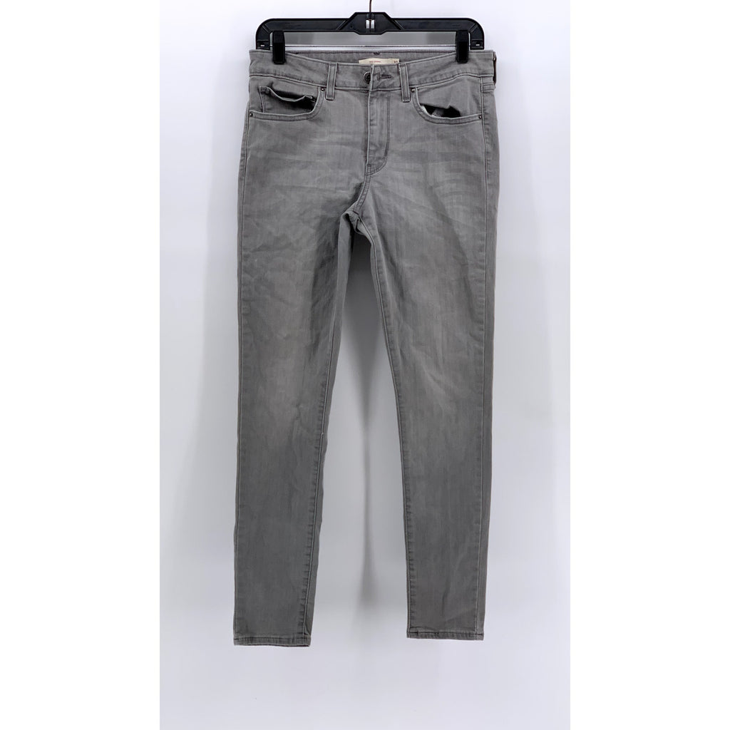 LEVI'S Men's Grey 711 Skinny Cotton Blend 5 Pocket Denim Jeans SZ 30x30