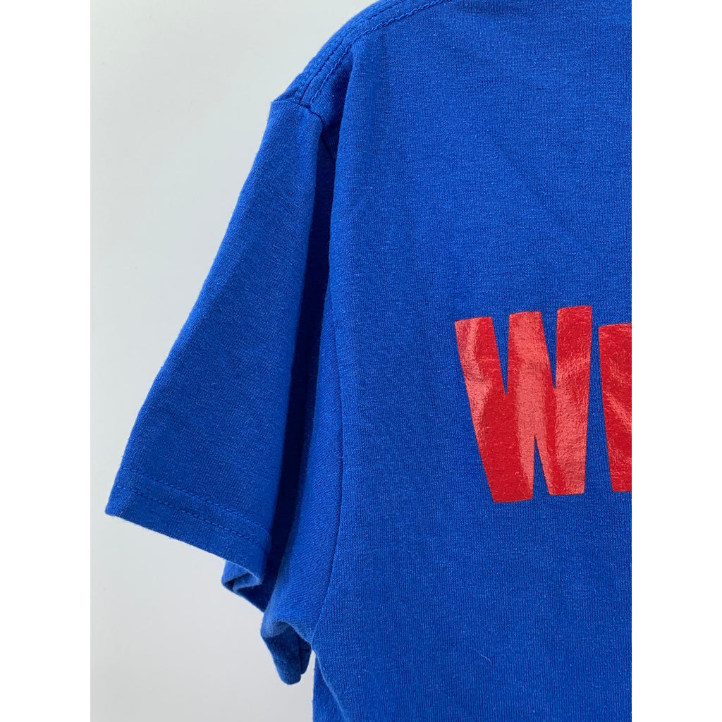 GILDAN Men's Royal Blue Phat Philly's Graphic Crewneck Short Sleeve T-Shirt SZ S