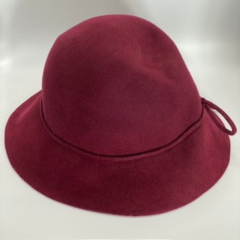 CALLANAN MILLENARY Women's Burgundy American Style Wool Hat OS