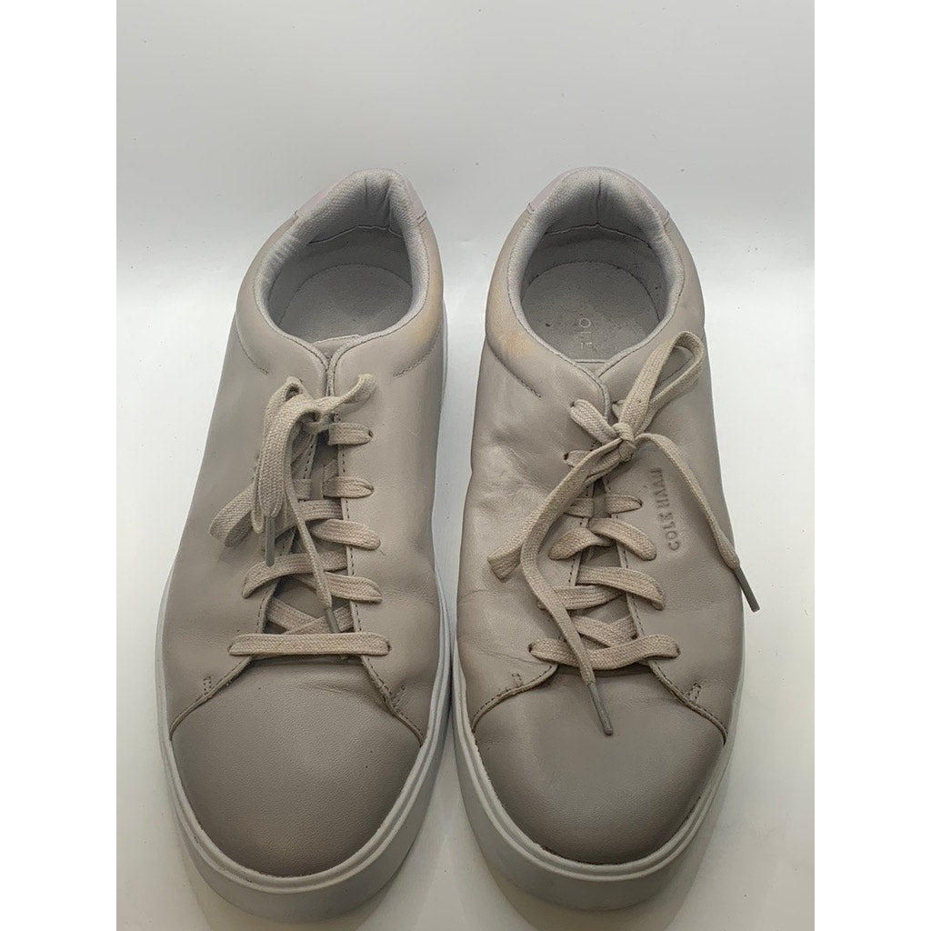 COLE HAAN Men's Gray Grand Crosscourt Traveler Sneakers SZ 8