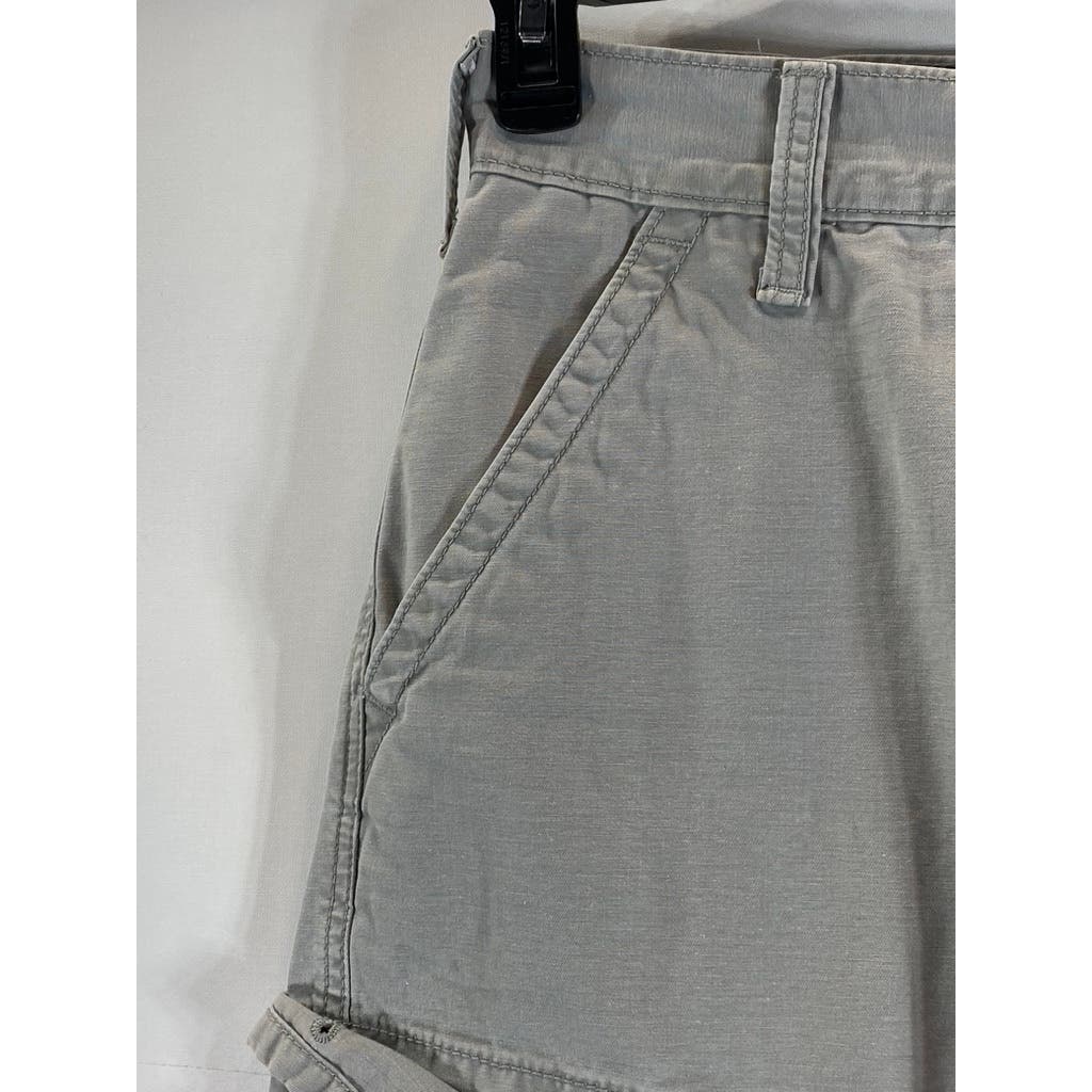 LEVI'S Men's Light Gray Classic-Fit Cargo Shorts SZ 31