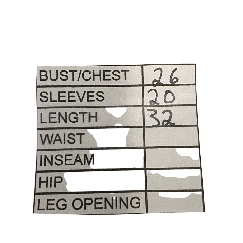 MARIE LOUISE DE CONINCK Women's Vintage Olive Green Open Front Jacket SZ 38(US8)