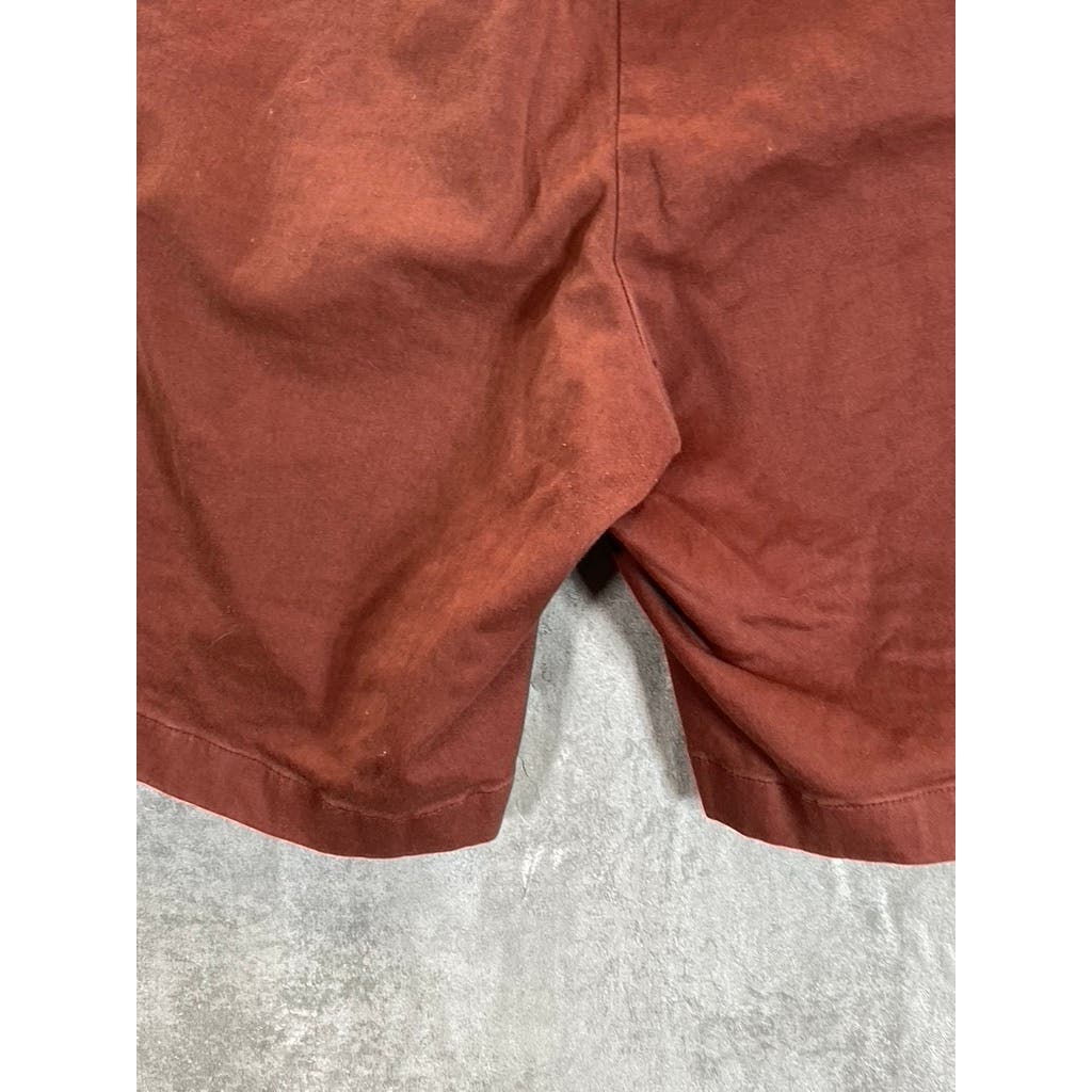 VINCE. Men's Rust Drawstring Pull-On Bermuda Shorts SZ M