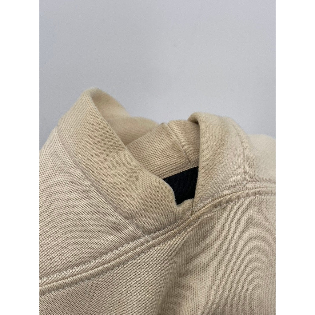 PEGADOR Men’s Tan Oversized Long Sleeve Pullover Casual Hoodie SZ L