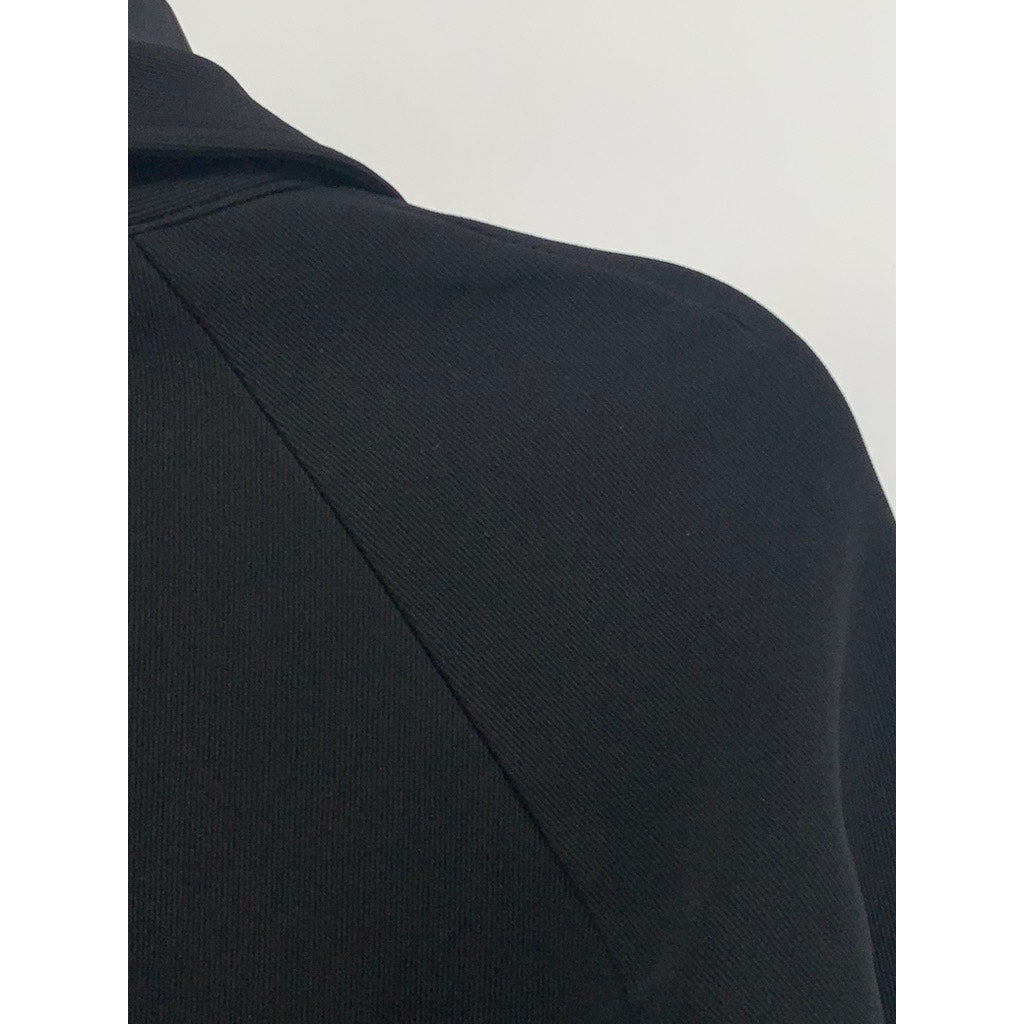 ALLY B Women's Black Zip-Up Long Sleeve Blazer SZ S