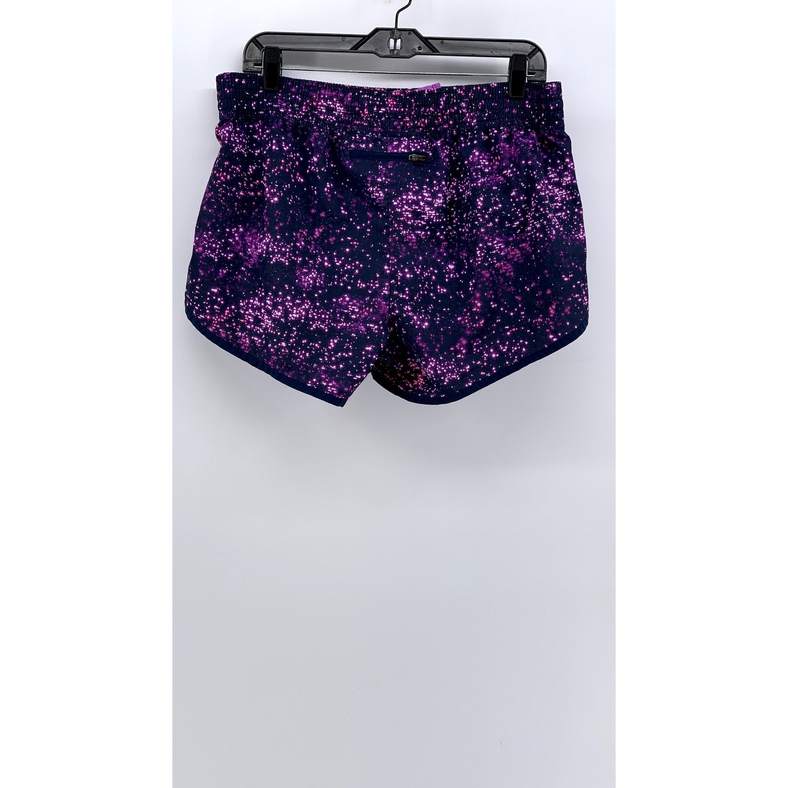 C9 CHAMPION Women's Navy-Purple Printed Active Shorts SZ L