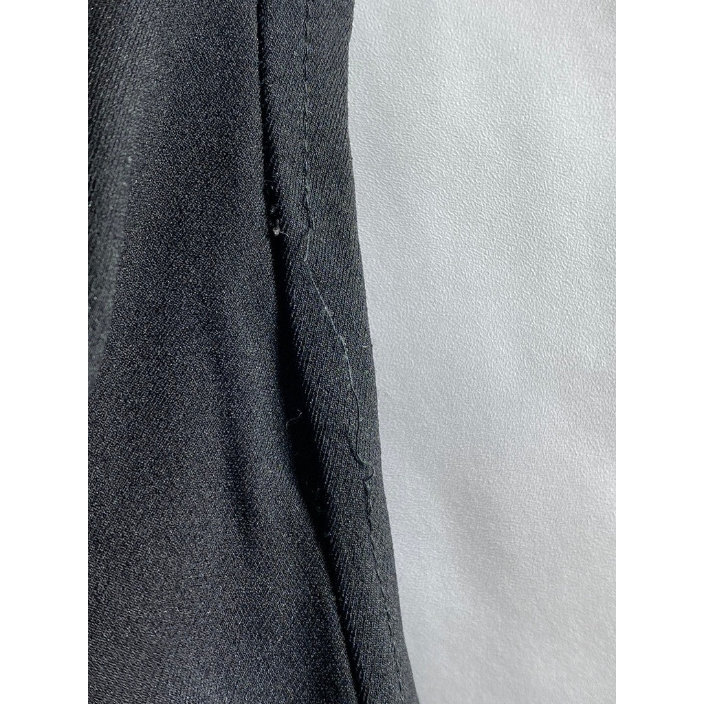 MR. CAT By Isabel De Pedro Women's Black Lace-Up High-Rise Skinny Pant SZ36(US2)