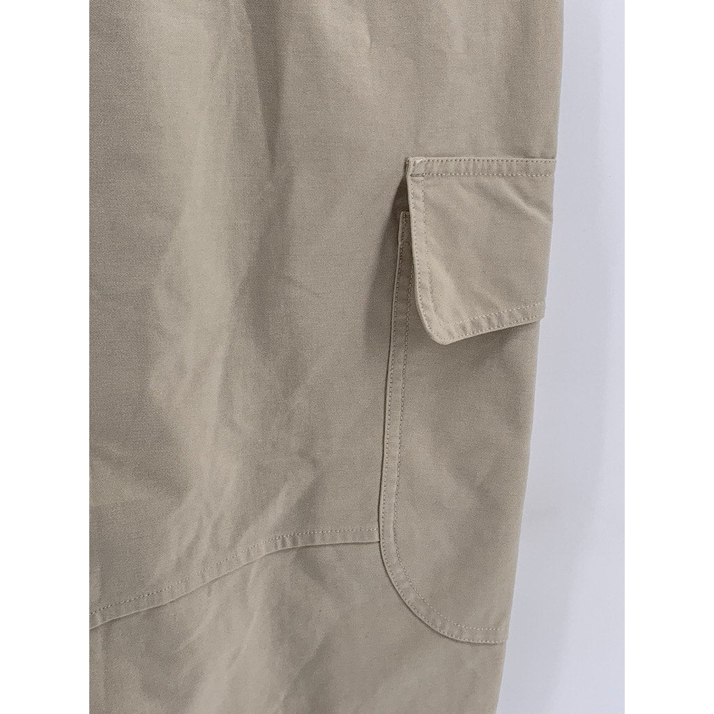 LULULEMON Women's Beige Light Utilitech Cargo High-Rise Pant SZ 33(L)