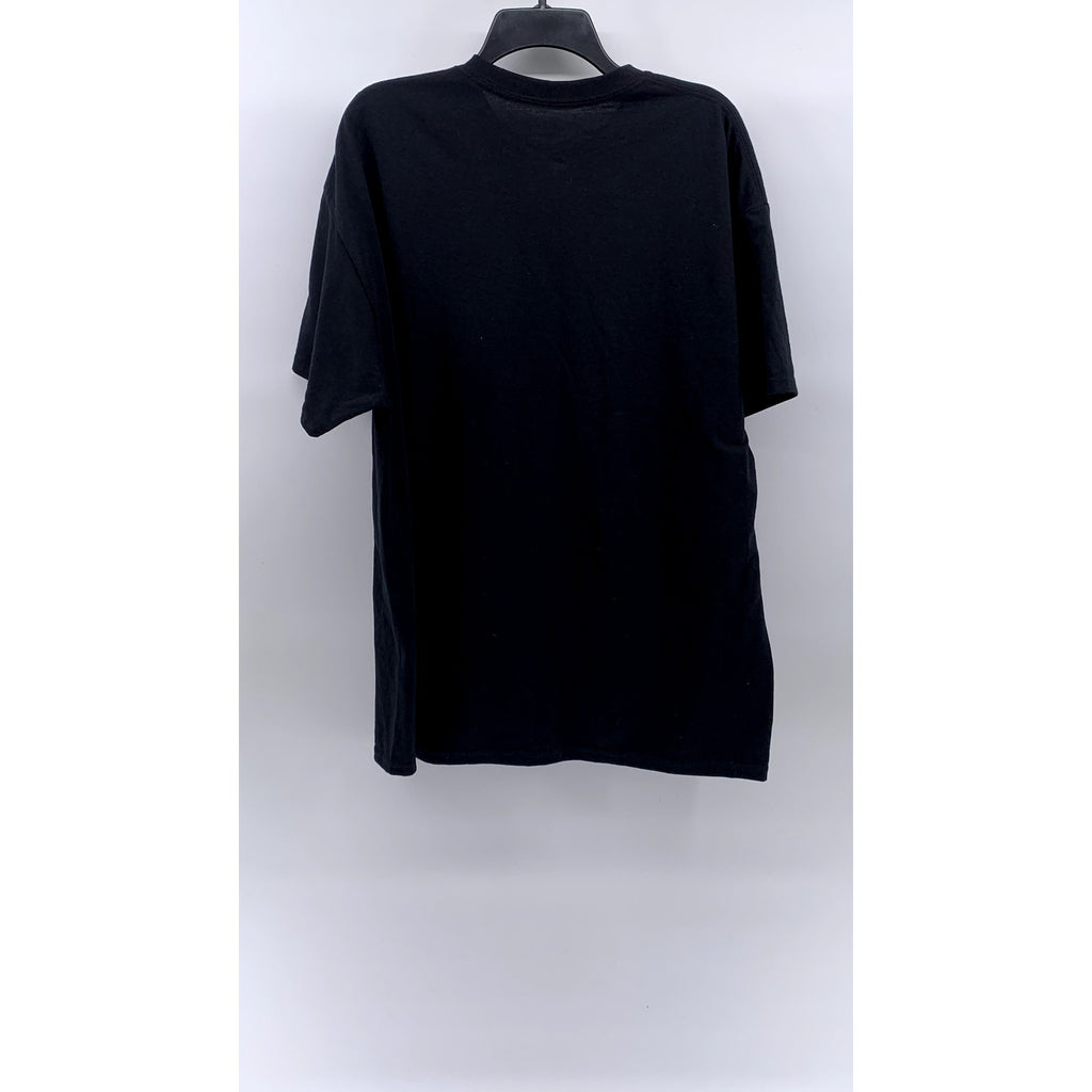 GILDAN Men's Black-Green Twighard Graphic Crewneck Short Sleeve T-Shirt SZ XL