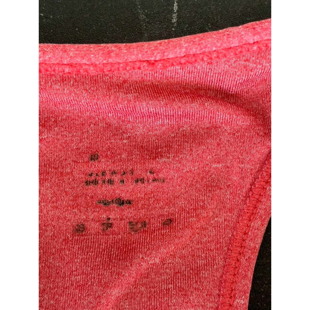 NIKE Women's Red Swoosh Scoop-Neck Dri-Fit Racerback Sports Bra SZ XS
