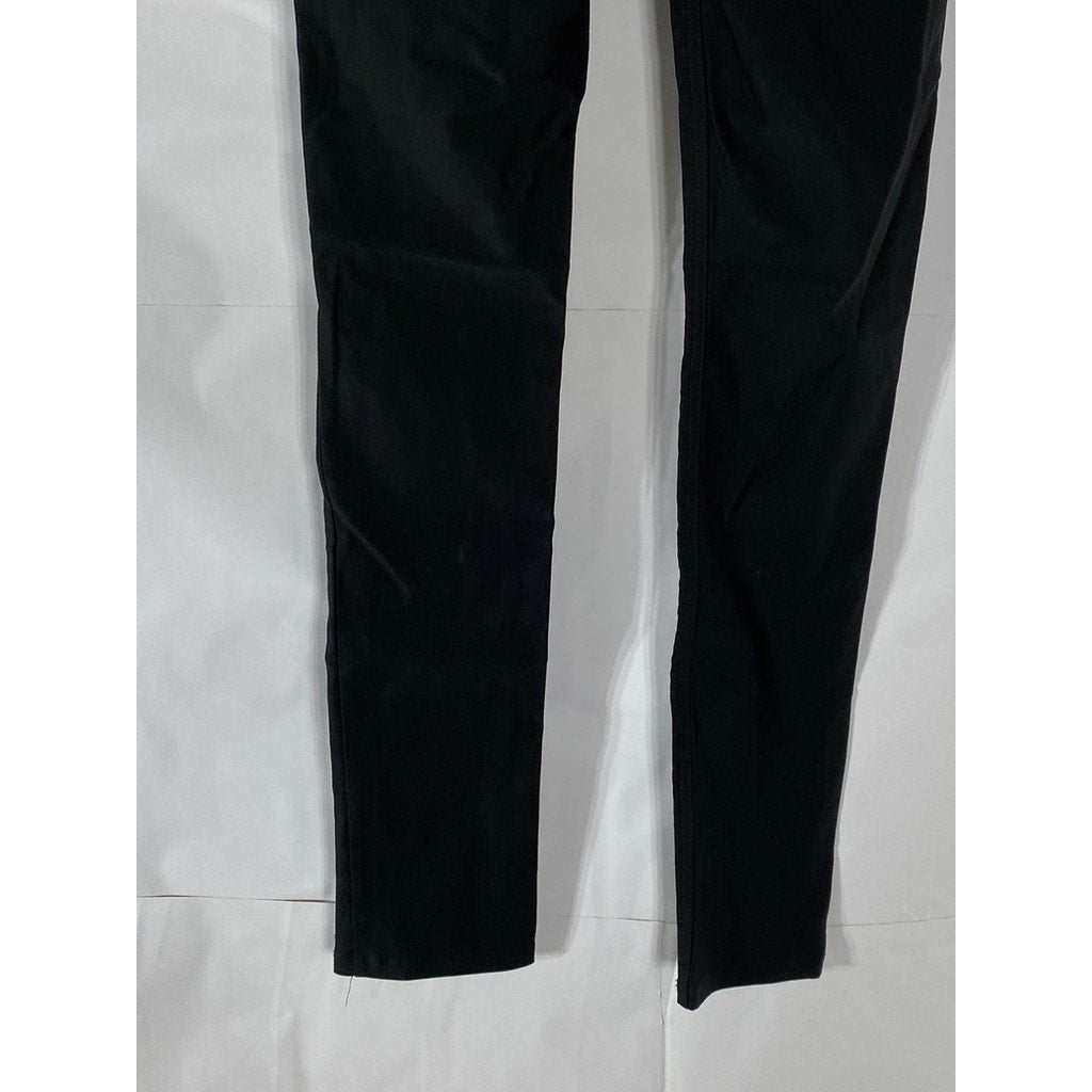 DIVIDED By H&M Women's Black Skinny-Leg Regular-Fit Pocketless Dress Pant SZ 8