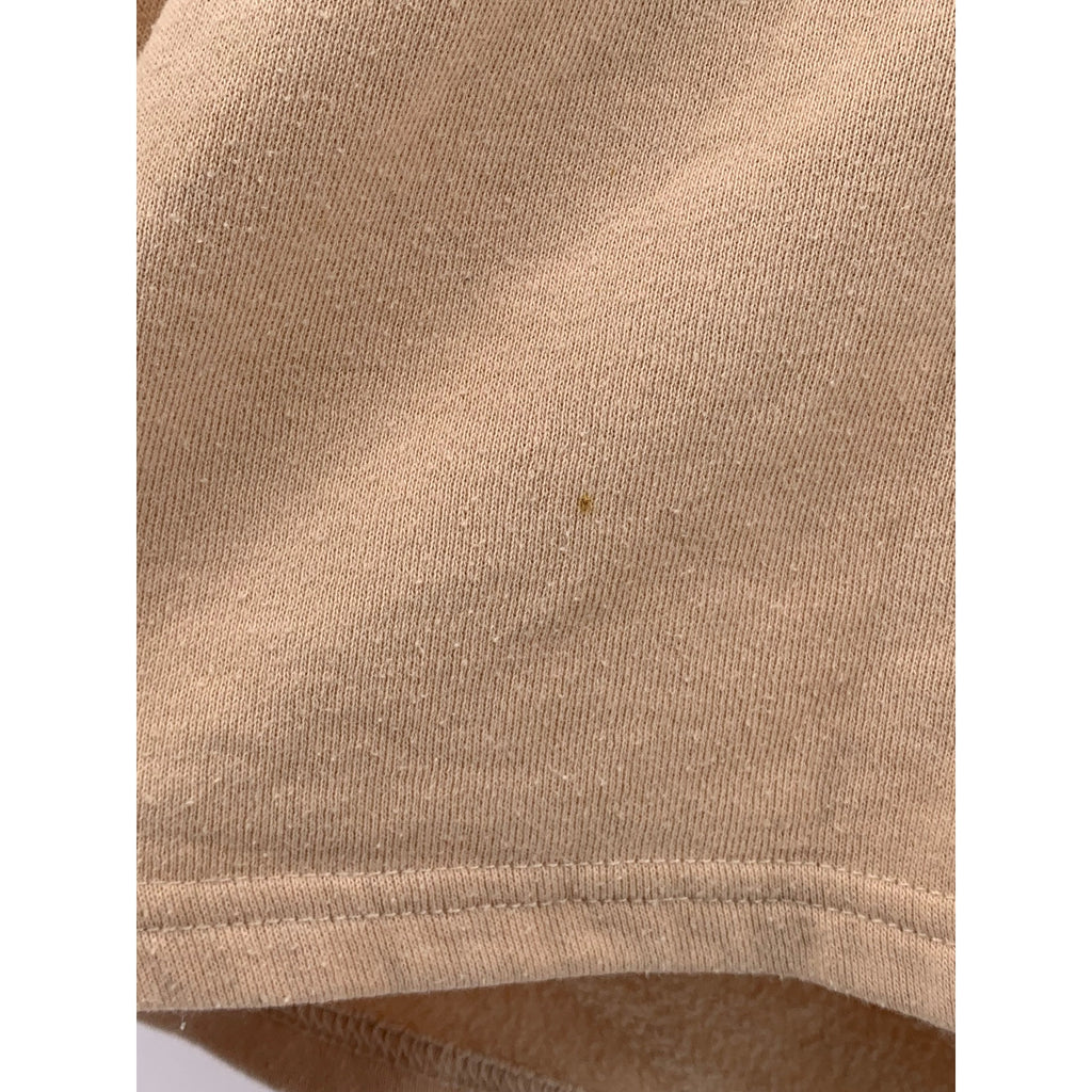 POLAROID Women's Beige Logo Pull-On Drawstring Waist Casual Shorts SZ M