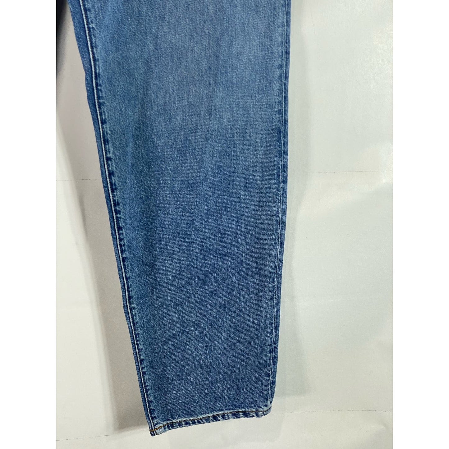 J.CREW Women's Blue Reef Wash Slouchy-Straight Mid Rise Denim Jean SZ 31