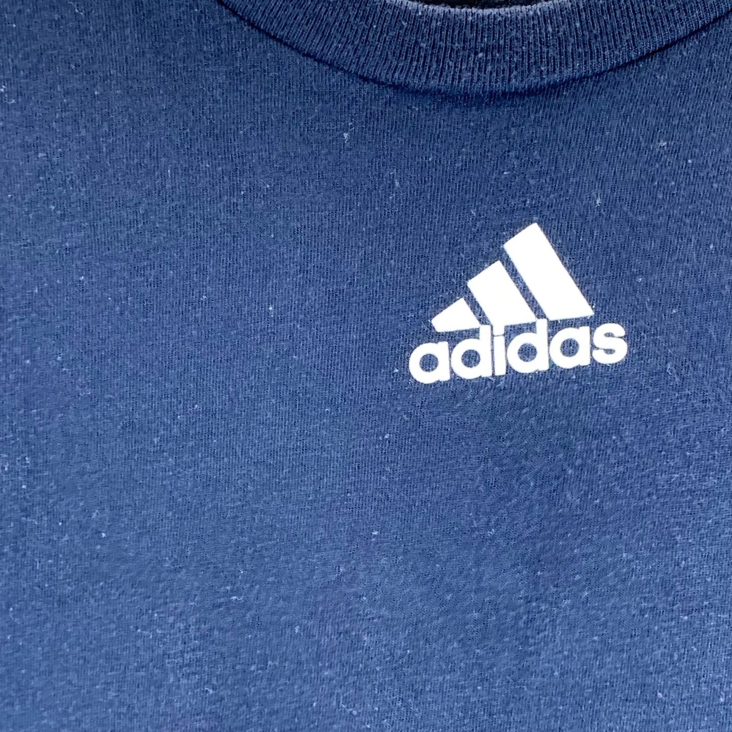 ADIDAS Men's Navy Crewneck Climalite The Go To Performance T-Shirt SZ 2XL