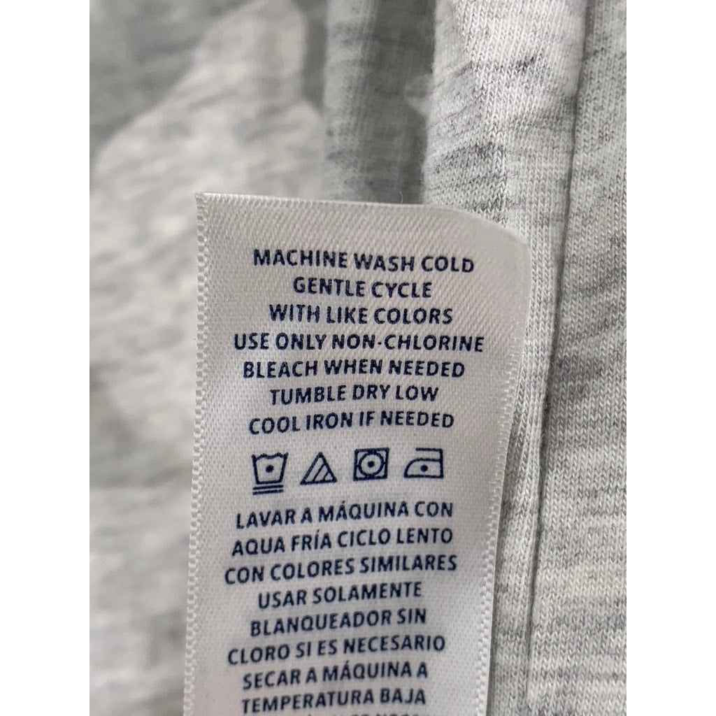 SPLENDID Women’s Gray Camo-Print Crewneck Short Sleeve T-Shirt SZ M