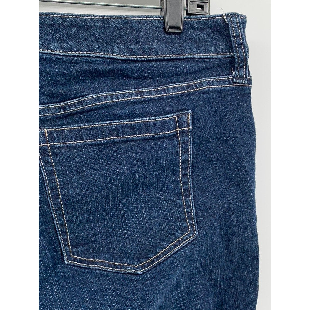 TORRID Women's Blue Denim First At Fit Flare Jeans SZ 14R
