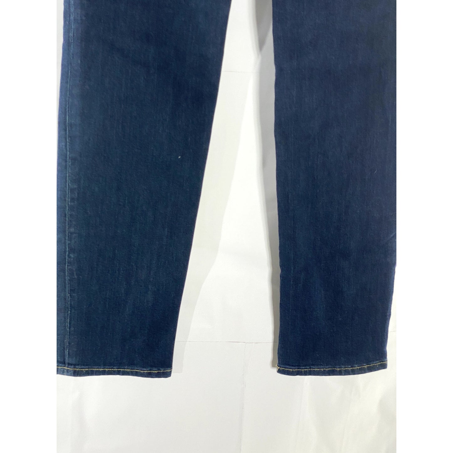 CHAPS Women's Dark Blue Denim Slim-Leg Regular-Fit Five-Pocket Jean SZ 4