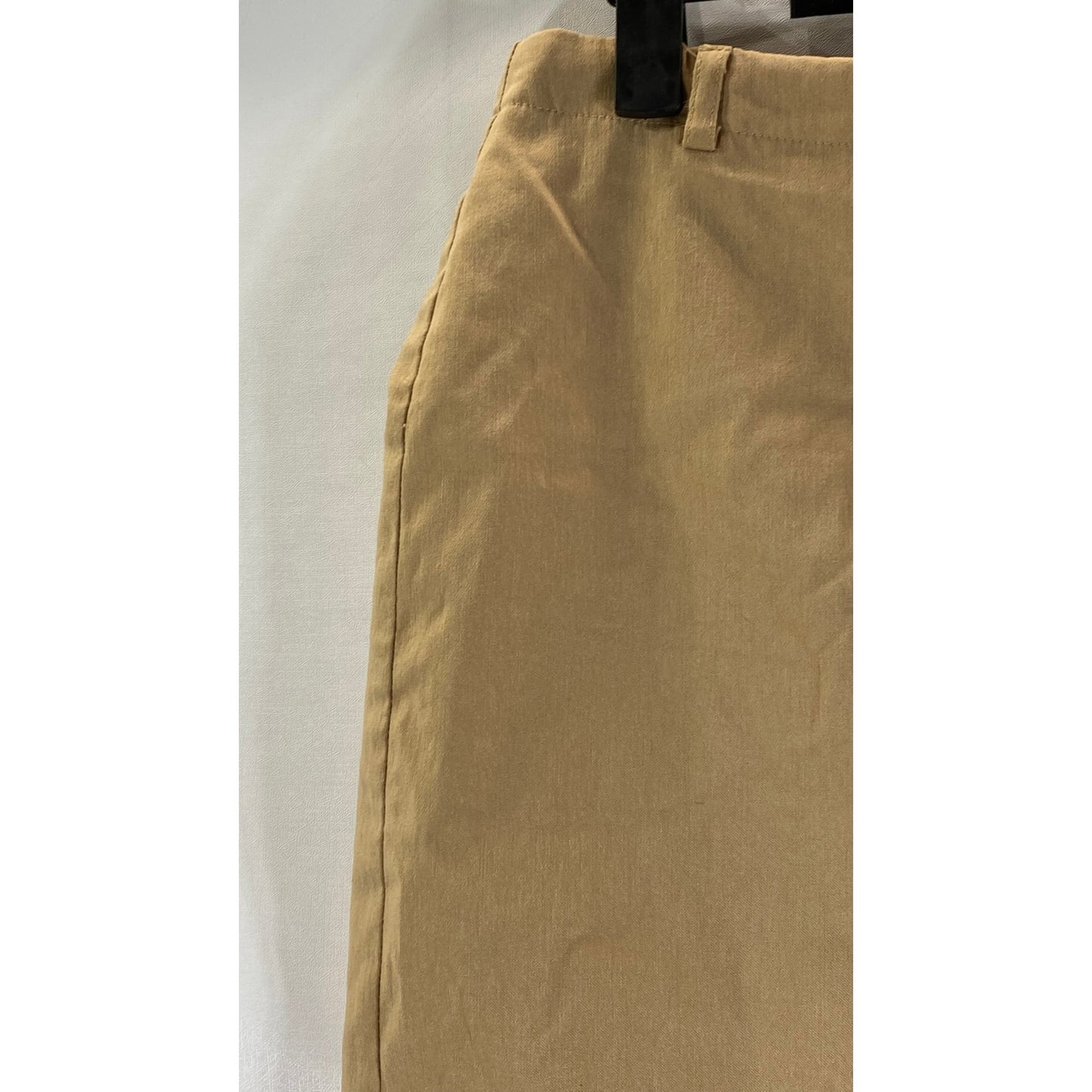 EXPRESS Women's Brown Solid Stretch Mini Skirt SZ 9/10