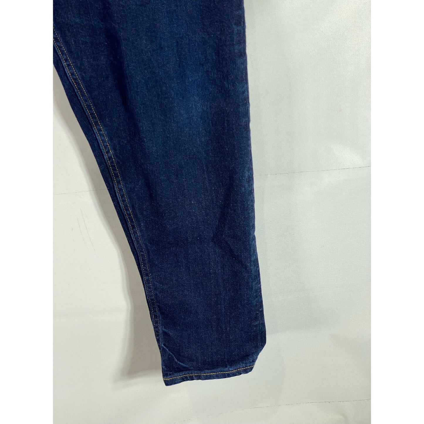 BANANA REPULIC Men's Dark Blue Cone Denim Trooper-Fit Button-Fly Jeans SZ 38x32