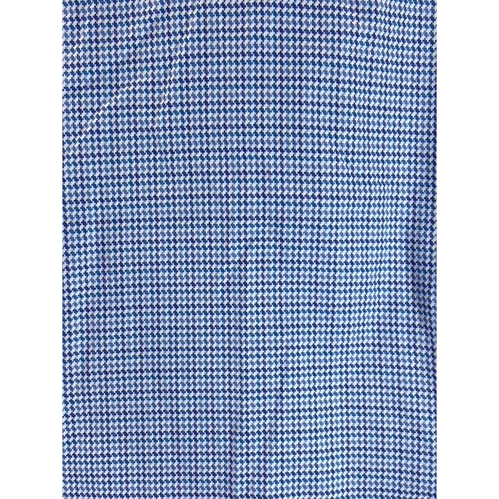 ROBERT GRAHAM Men's Blue Candido Tailored-Fit Button-Down Shirt SZ 3XL