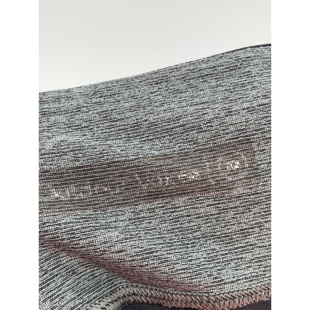 OUTDOOR VOICES Women's Gray Color-Block 7/8 Active Leggings SZ XS