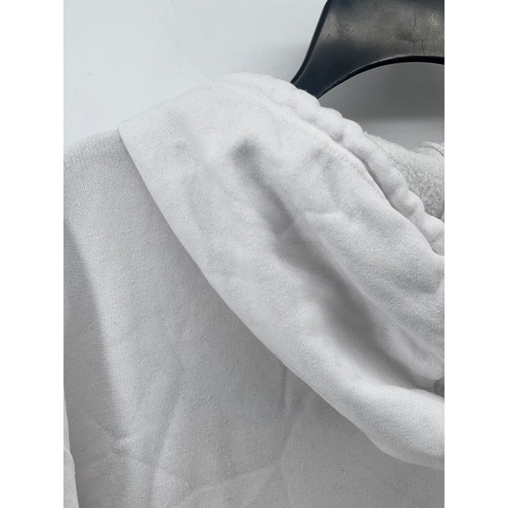 MARVEL Unisex Adult Collage Text Character Block Graphic Long Sleeve Hoodie SZ L