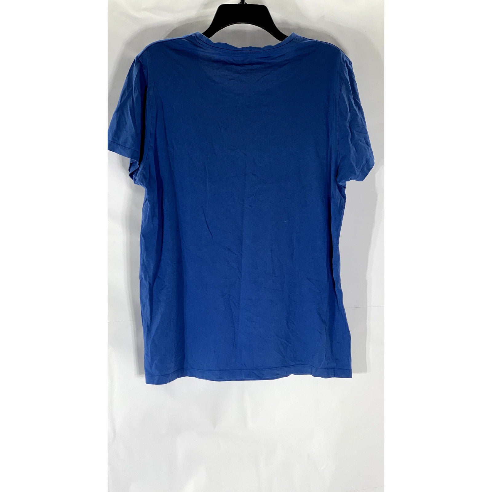 JACK JONES Men's Dark Blue "Yesterday Today Tomorrow" Logo Crewneck T-Shirt SZ L