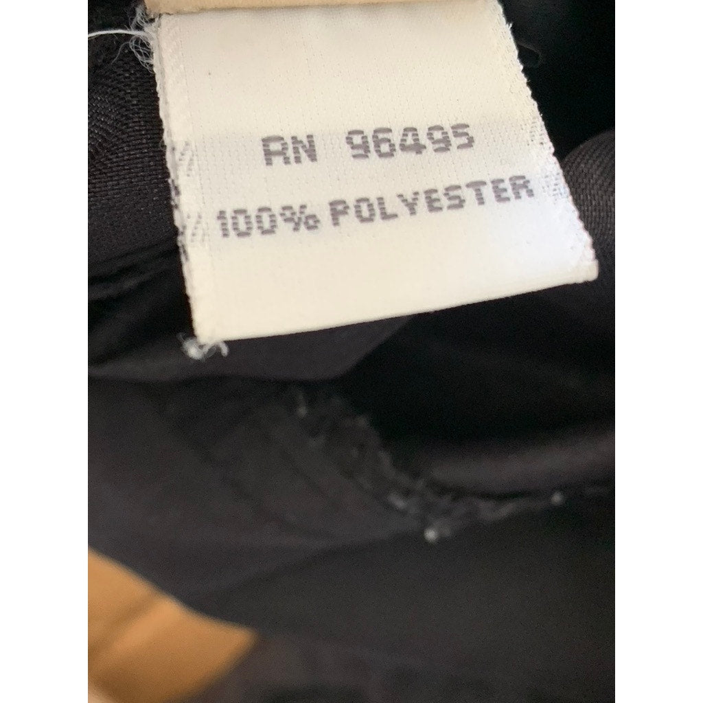 KATAYON Women's Black/Navy Solid Regular-Fit Straight-Leg Pants SZ 6