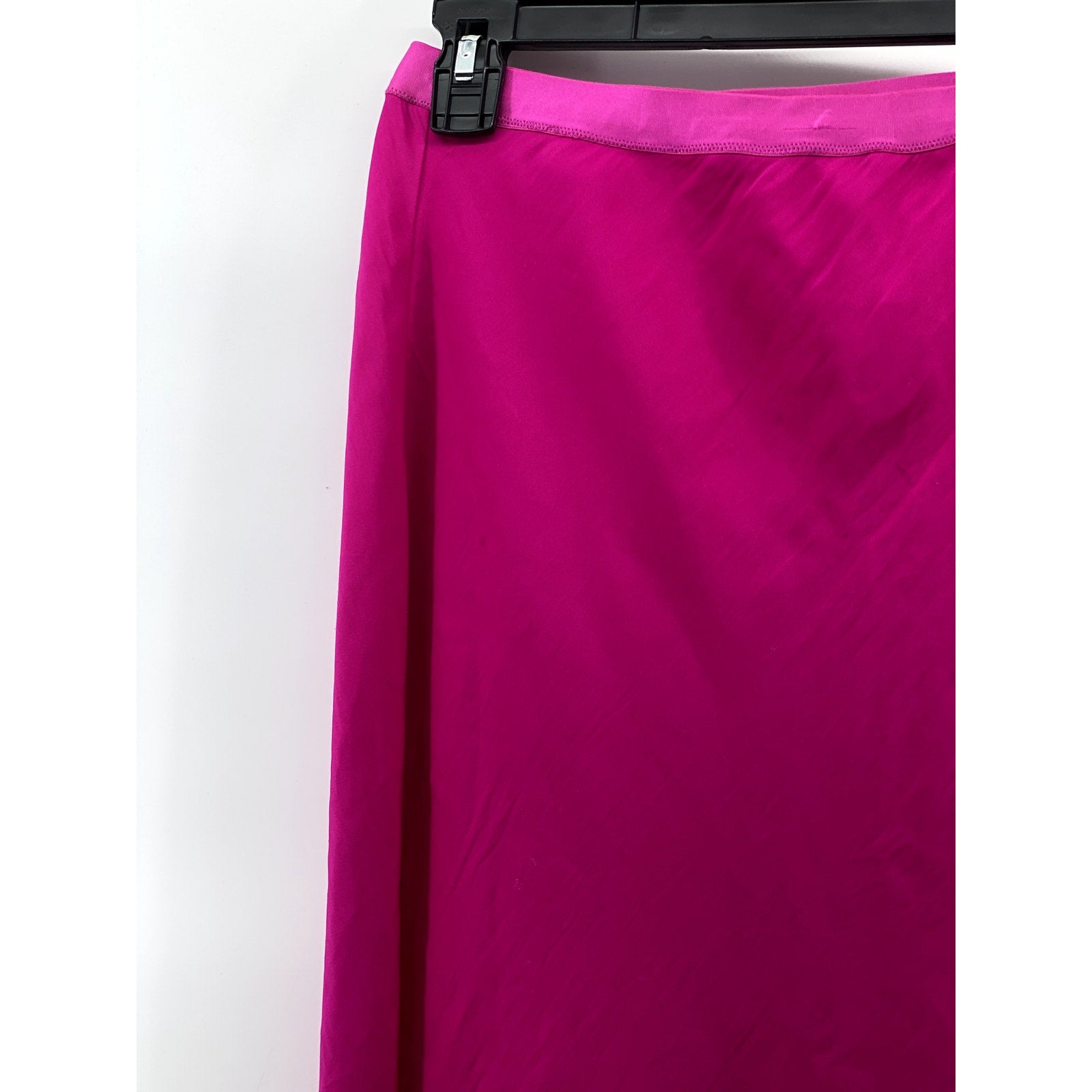 FREE PEOPLE INTIMATELY Women's Fuchsia Pink Pull-On Midi Skirt SZ M