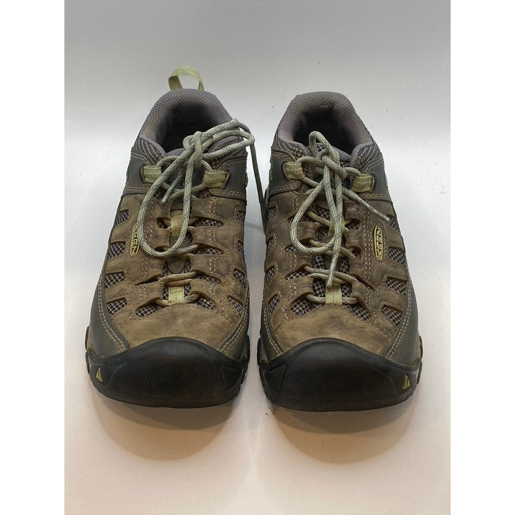 KEEN Men's Brown Targhee Vent Lace-Up lightweight Hiking Shoes SZ 8