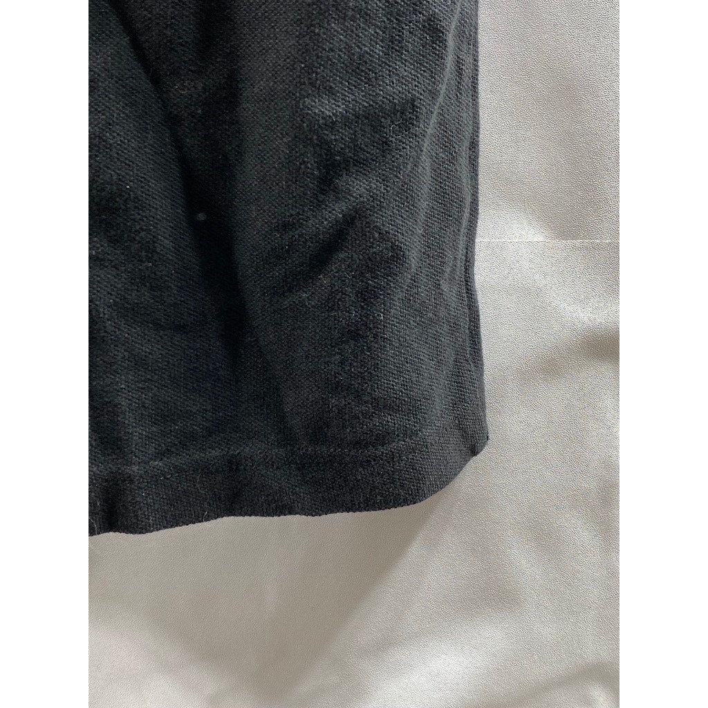 OLD NAVY Boy’s Black Regular-Fit Short Sleeve Polo Shirt SZ XL (14-16)
