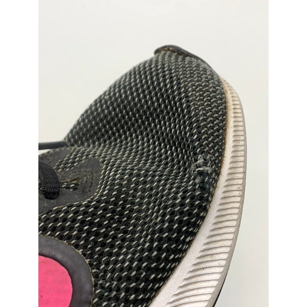 NIKE Women's Black Downshifter 9 Mesh Sneakers SZ 6.5