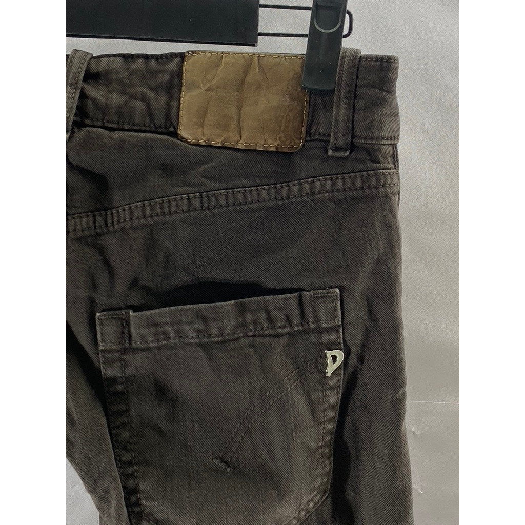 DONDUP Women's Black Solid Garment Dyed Kody Five-Pocket Skinny-Leg Jean SZ 26