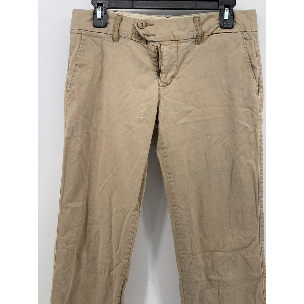 AMERICAN EAGLE OUTFITTERS Women's Tan Bootcut-Leg Regular Fit Casual Pants SZ 6