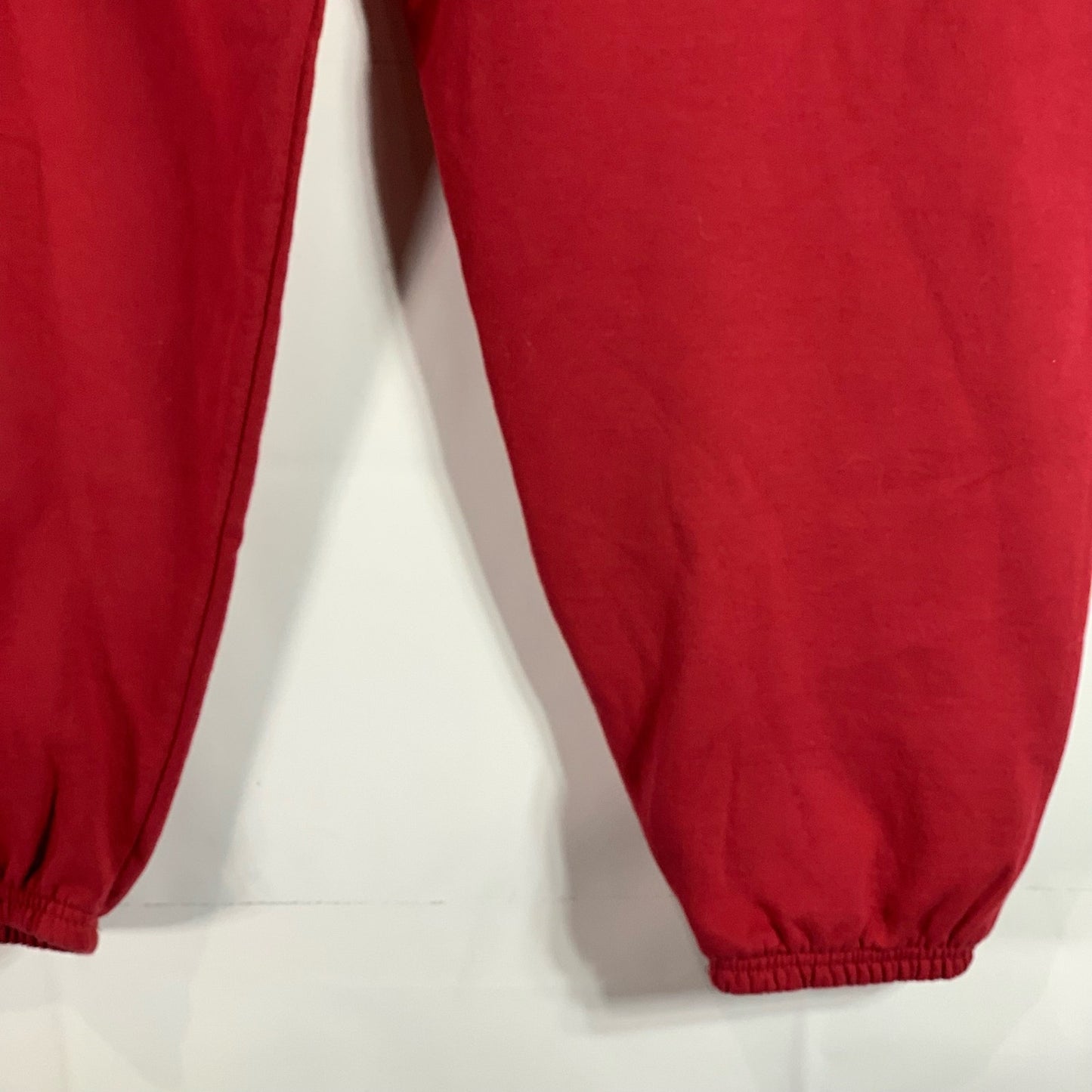 CHAMPION Men's Red Salisbury Logo Eco Powerblend Pull-On Sweatpants SZ 2XL