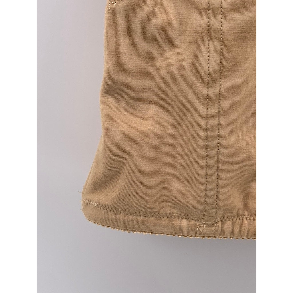 UNBRANDED Women's Beige-Blue Lace Corset Shapewear Top SZ L