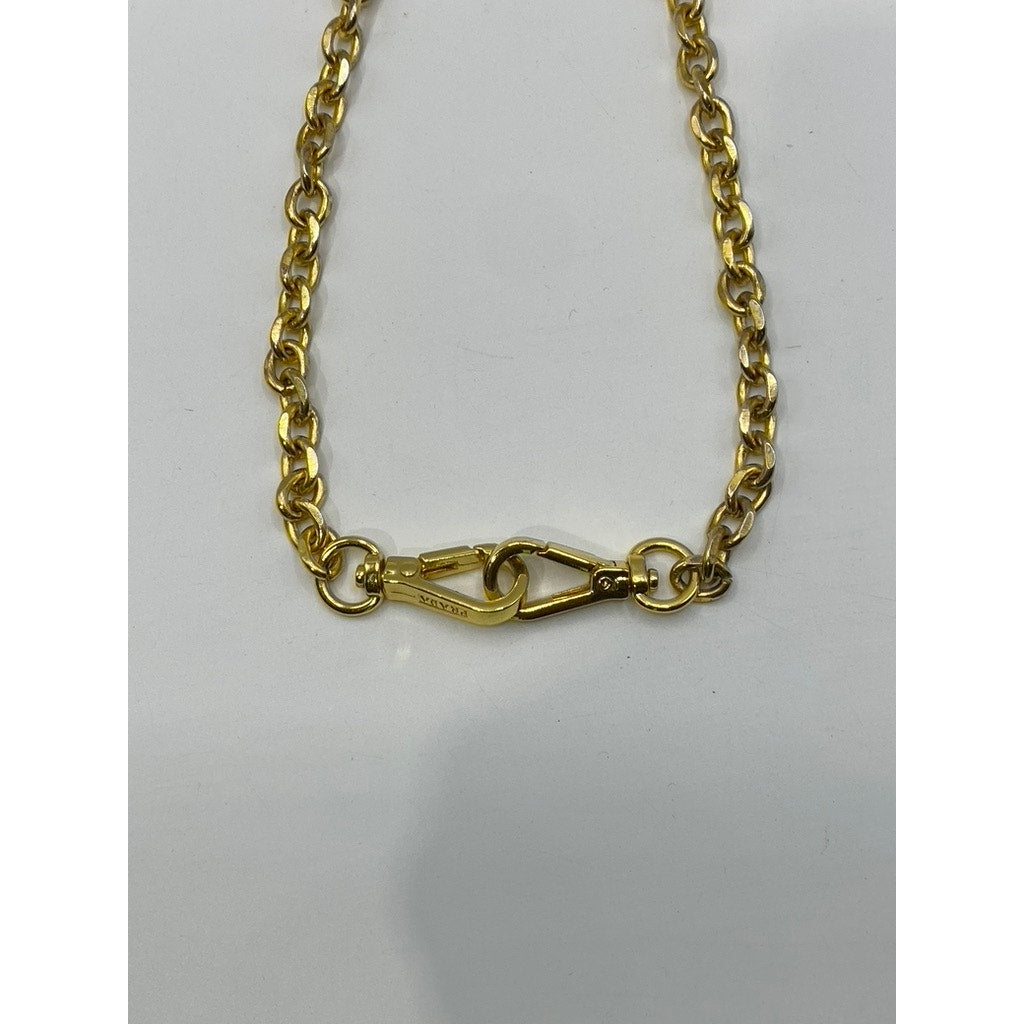 PRADA Men's Gold Chainlink Chunky Necklace
