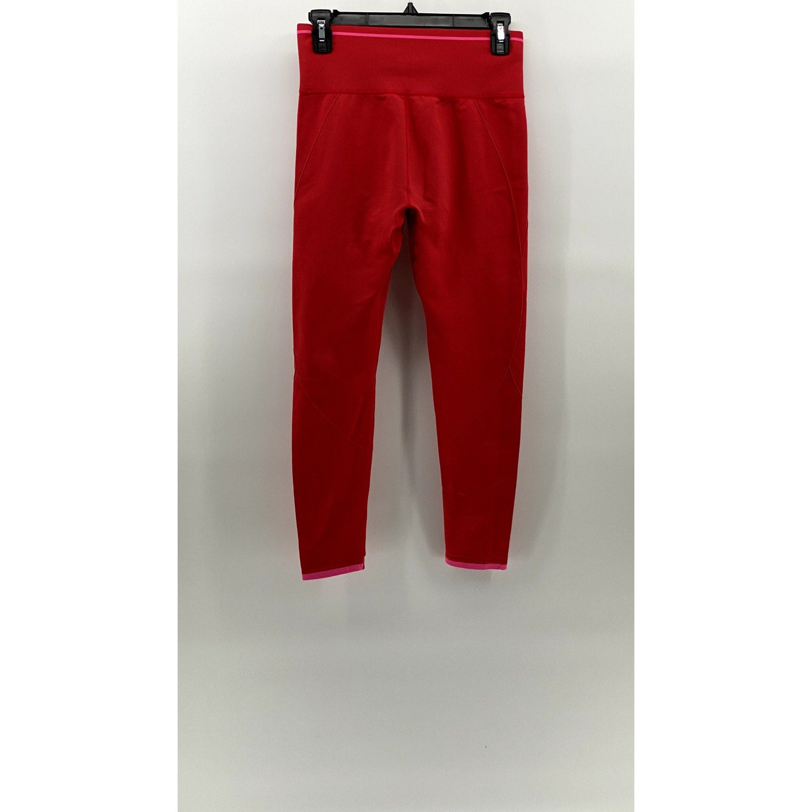 SOUL Women's Red-Pink Pull-On Stretch Leggings SZ M