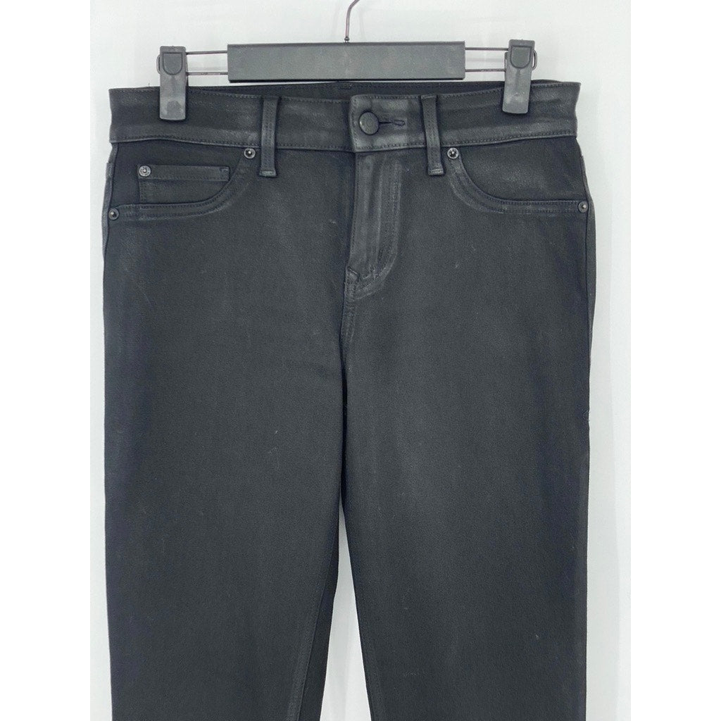 LEVEL 99 Women's Black Stretch Skinny-Leg Five-Pocket Jeans SZ 28/6