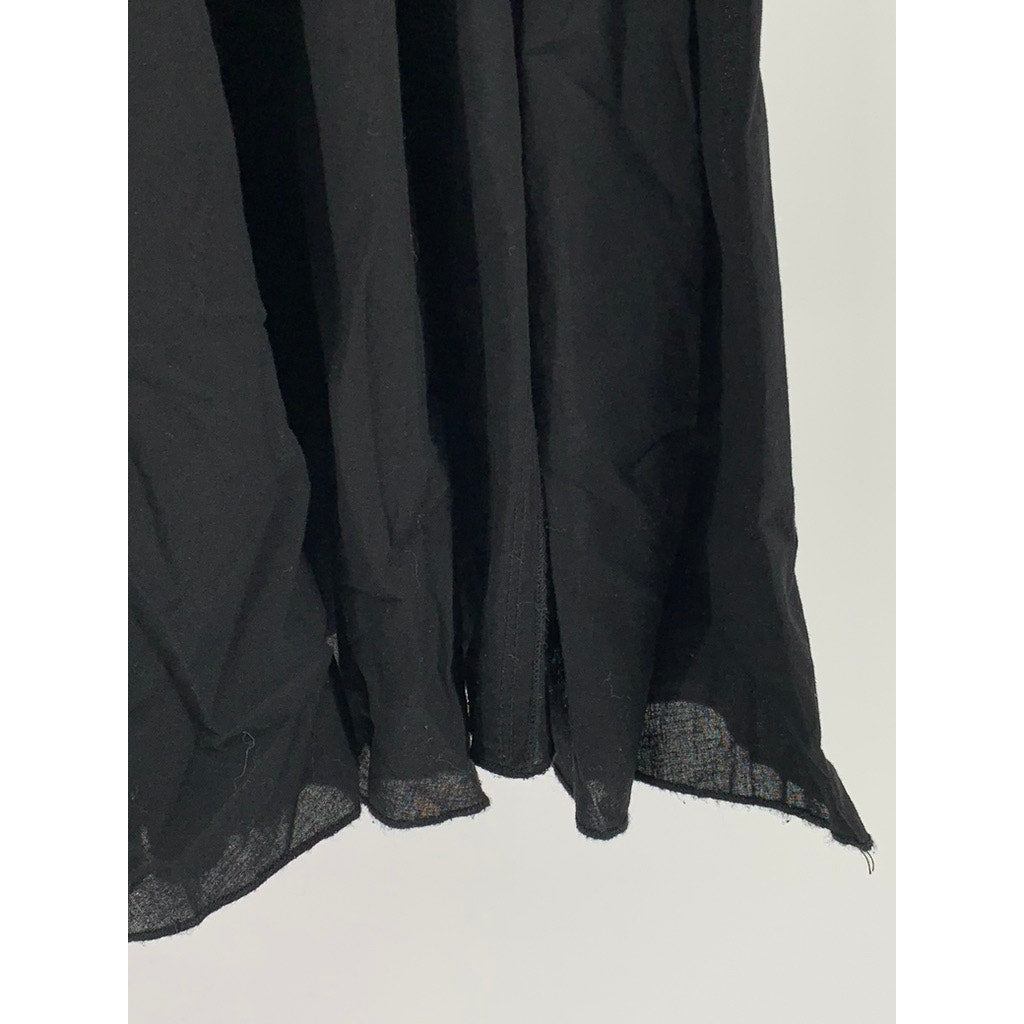 CHARLOTTE RUSSE Women’s Black Cotton Tiered Maxi Skirt SZ S