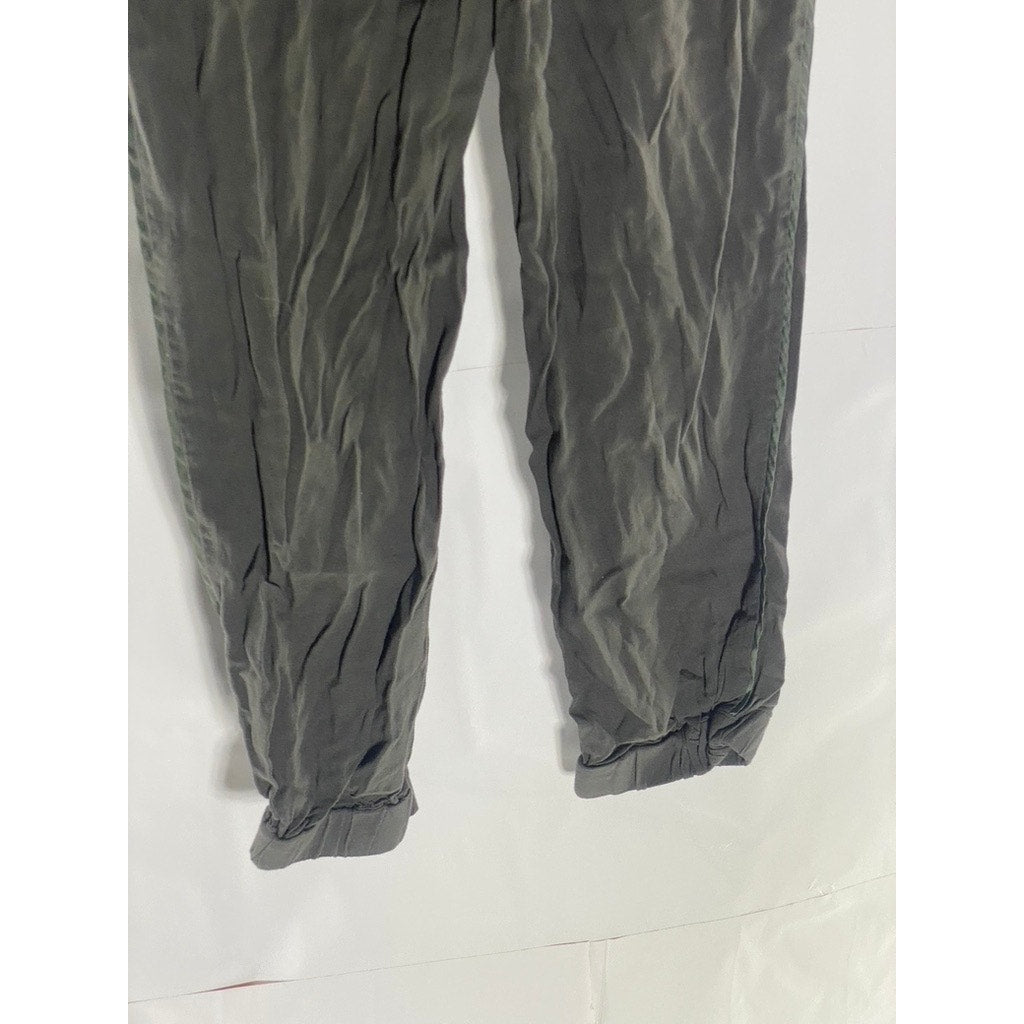 ARITZIA TALULA Women's Black Los Feliz Drawstring Dress Jogger Pant SZ M