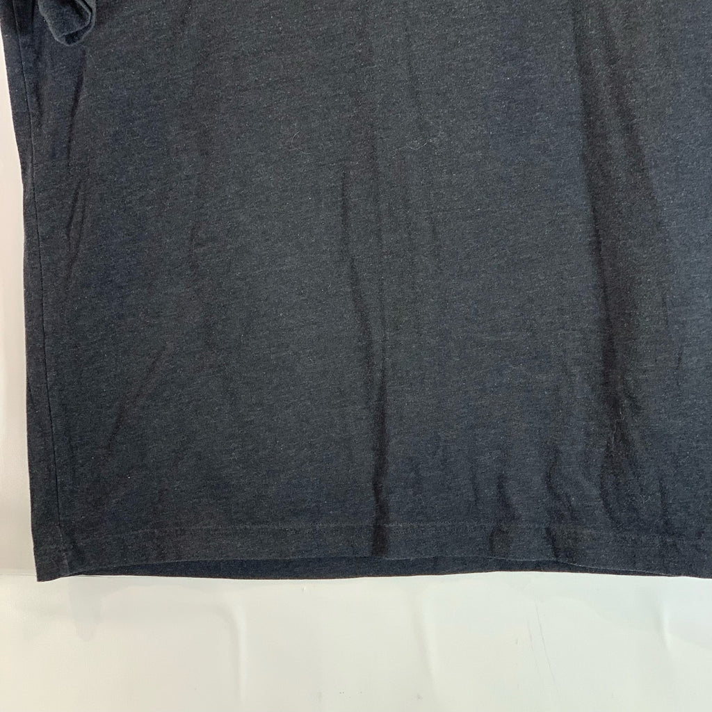 UNDER ARMOUR Men's Charcoal Crewneck Loose HeatGear Charged T-Shirt SZ L