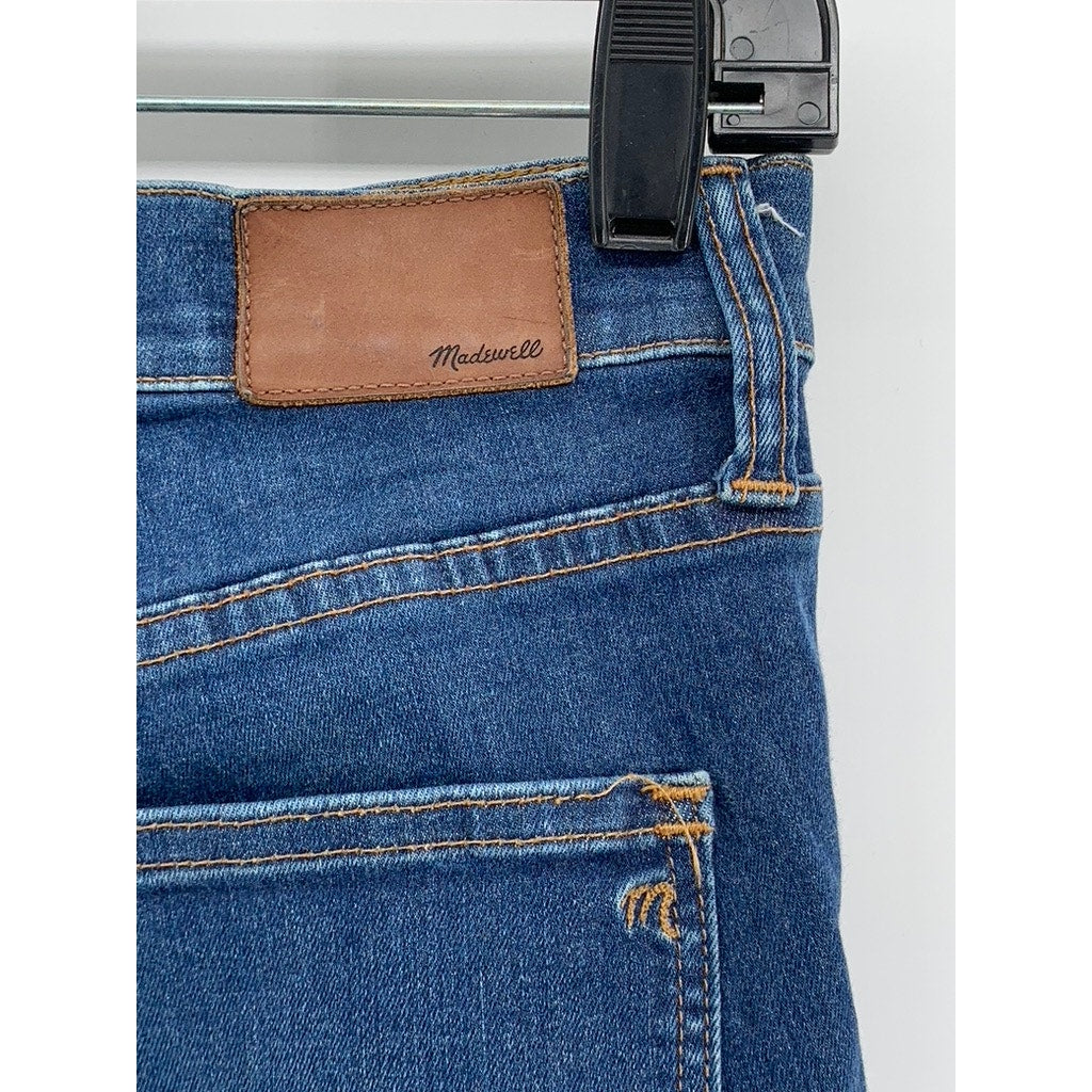 MADEWELL Women's Blue Denim High Riser Skinny Leg Jeans SZ 26