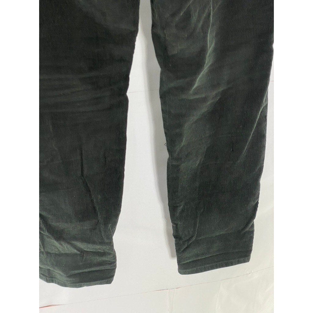 GAP DENIM Women's Petite Dark Charcoal Gray True Skinny Corduroy Pant SZ 8/28P