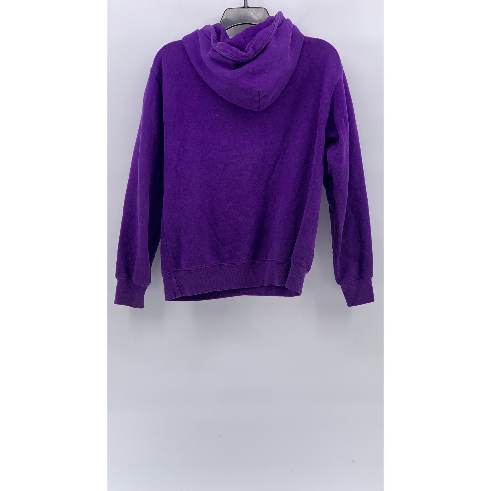 ARITZIA TNA Women’s Dark Purple Half-Zip Long Sleeve Hooded Sweater SZ S